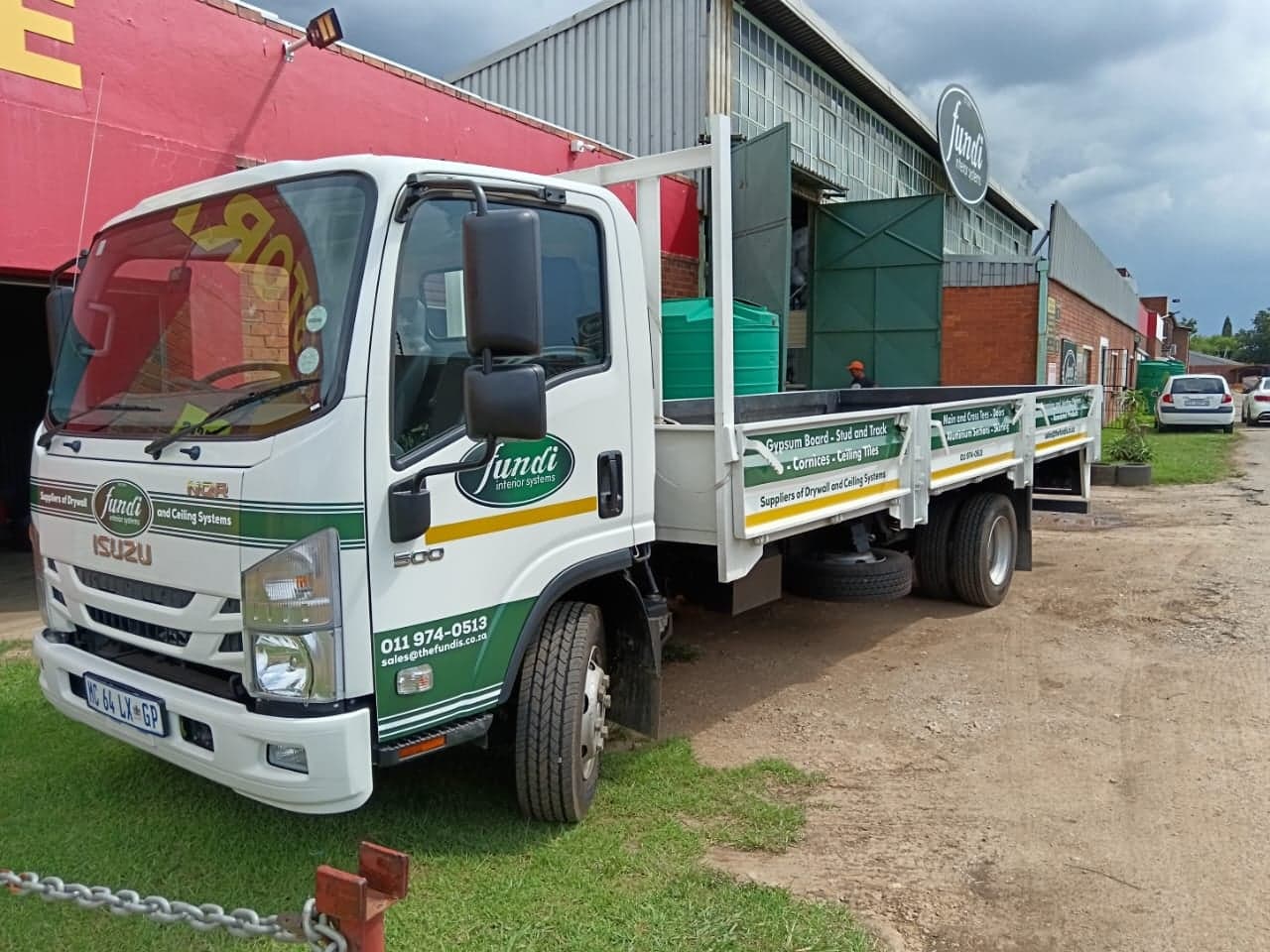 The Fundis delivery vehicle used for Gauteng order fulfilment.